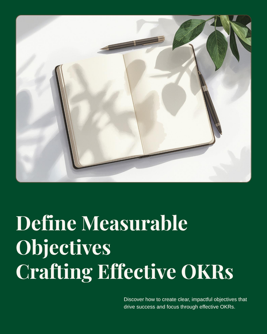 Manager's OKR Starter Kit — Fillable Workbook for Team Leaders