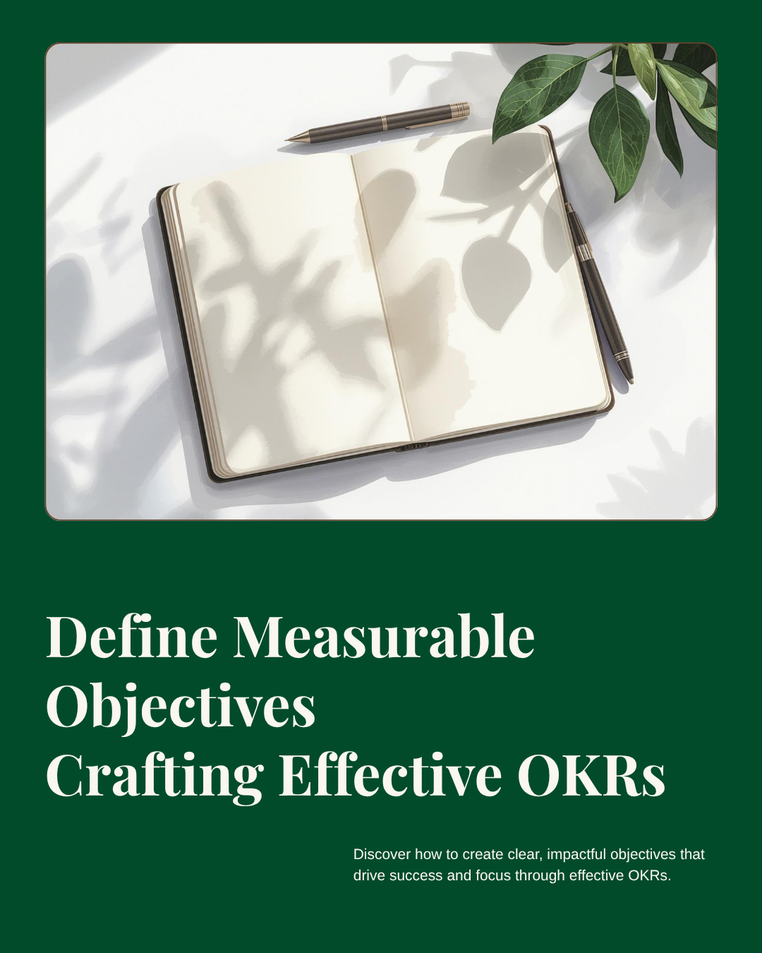 Manager's OKR Starter Kit — Fillable Workbook for Team Leaders